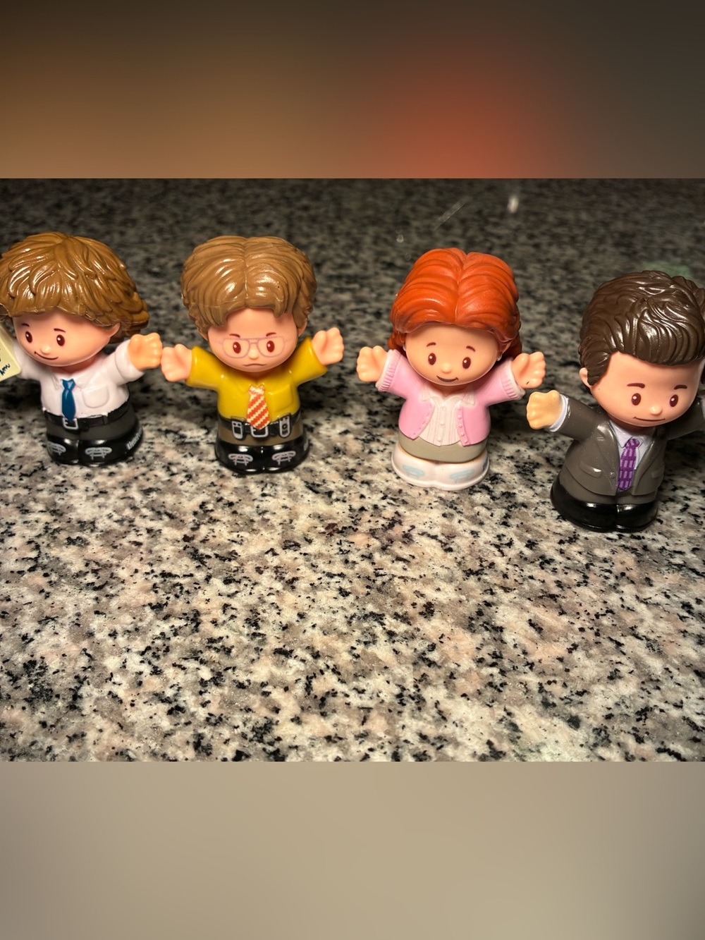 Little People The Office 4 Figures Collectors complete Toys